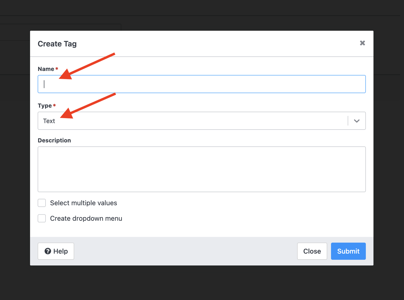 How to Create a Tag Template